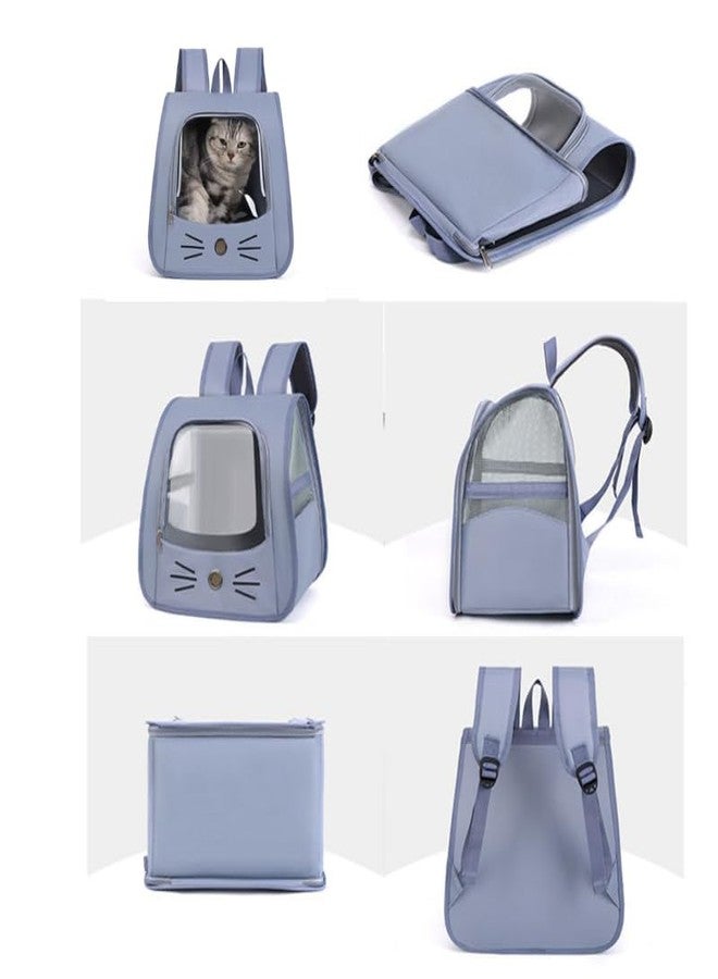 Pet Believe Cat Carrier Dog Backpack Expandable, Portable Breathable Pet Rucksack, Puppy Carrier for Medium and Small Cats & Dogs Up to 8 KG, Foldable Large Cat Backpack for Travel, Camping - Image 4